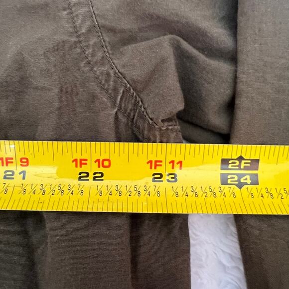 Beretta Men's Olive Green Long Sleeve Button Up Hunting Shooting Shirt Size XL - Picture 7 of 8